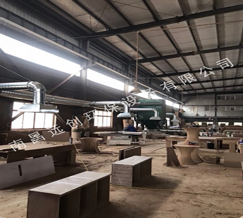 鑫尼歐辦公家具廠布袋除塵器➕活性炭吸附裝置